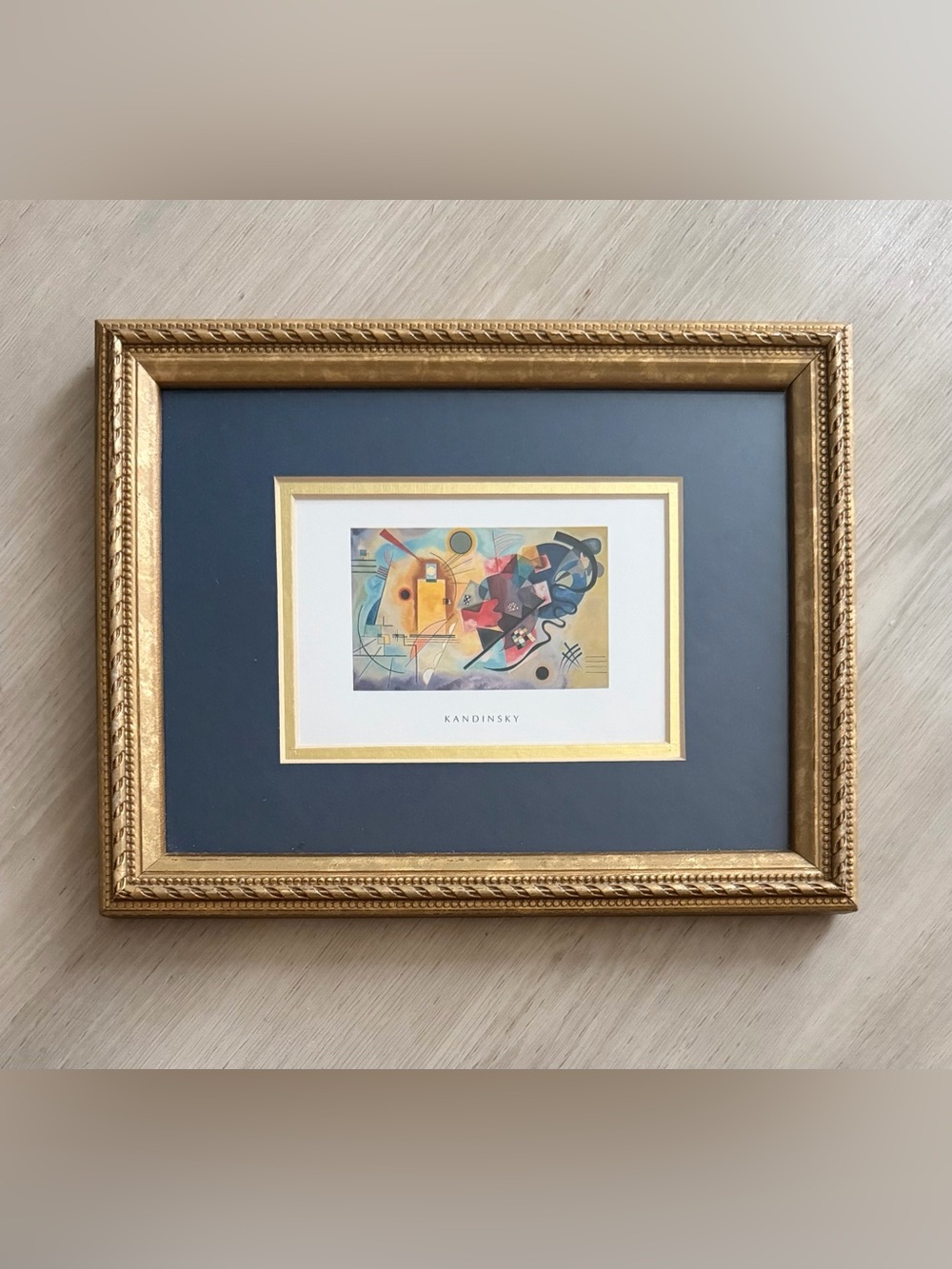 Vintage Wassily Kandinsky Custom Framed Print Heritage Fine Arts Miniature Print